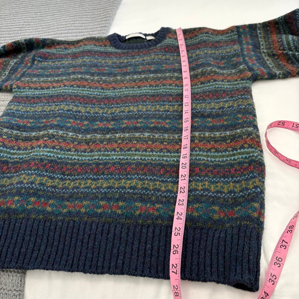 Vintage Peterborough Row Shetland Wool Sweater Mens Size XL Grandpa Outdoor Read - Picture 5 of 10